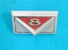 1966 Mercury Comet 202 Capri Caliente Original Front Grille 'V8' Emblem. Fixed Price $99.00.