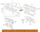 Gm Oem 15-19 2500 Hd,silverado 3500 Cab Cowl-end Cap 22799548. Fixed Price $55.32.