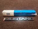 Nos Ford 1985 1986 Mustang Rear Trunk Deck Lid 79 -86 Emblem D9ZZ-6642528-A Gt. Fixed Price $40.00.