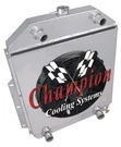 Row Cr Champion RADIATOR,16" FAN,SHROUD-1942-1952 Ford Truck Flathead Config. Fixed Price $379.85.