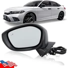 For Honda Civic 2022-2024 2025 3PIN Black Left Lh Driver Side Mirror Manual Fold. Fixed Price $39.11.