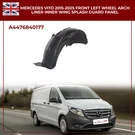 2015-2025 Mercedes Vito W447 Front Left Wing Splash Guard Inner Wheel Arch Liner. Fixed Price $73.02.