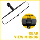 New Interior Rear View Mirror Fits For 2005-2017 Honda Accord Civic Cr-v Odyssey. Fixed Price $17.09.
