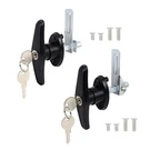 Qzattcaen Truck Cap Locking T-handle, Matching Set(left&right), Black. Fixed Price $43.37.