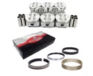 Flat Top Pistons & Pins W/ Cast Rings For Chevrolet Sbc 350 5.7L. Fixed Price $179.49.