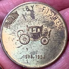 1908 - 1954 General Motors Body By Fisher 50 Million Cars Token Medal =B265. Fixed Price $10.00.