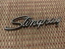 1969 1973 Chevrolet Corvette Stingray Emblem Badge Ornament (ON-25-268). Fixed Price $28.00.