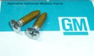 Nos #10 Trim Screws Sealer Gm Original Camaro Corvette Chevelle Pontiac 60'S. Fixed Price $28.95.