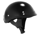 Skid Lid Traditional Half Helmet - Dot Approved Gloss Black Adult Size Medium. Fixed Price $75.99.