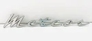 Vintage Mercury Meteor Sedan Oem Front Fender Script Emblem CY2B-16098-A. Fixed Price $35.00.