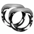 Chrome Single Headlight Bezel Set (2ND Series) For 55-57 Chevy Gmc Pickup. Fixed Price $197.95.