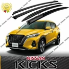 Oejdm Window Vent Visors Sun Rain Deflectors Fit Nissan Kicks 2017-2024. Fixed Price $39.99.