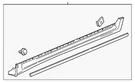 Genuine Gm Black Driver Side Rocker Panel Molding 84453931. Fixed Price $157.95.