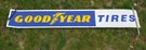 Goodyear Tires Metal Sign 8' Outdoor Vintage Advertising Shop Auto Collectable. Fixed Price $274.96.