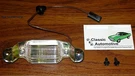 Rear License Light Lamp W/screws Brn Wire+guide Lens Camaro Chevele Nova Impala. Fixed Price $23.80.