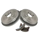Drum Brake Shoe And Kit-l Trq BKA14134 Fits 2007 Toyota Yaris. Fixed Price $91.95.