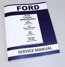 Ford 36" Snow Thrower Yard Tractor Attachment Service Manual Model 09GN-3665. Fixed Price $13.06.