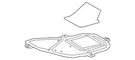 Genuine Toyota Cover Engine Under No. Center 51447-06902. Fixed Price $58.53.