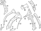 Genuine Nissan Body D-pillar 77631-7JA0A. Fixed Price $184.42.