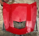 2014-2019 Chevrolet Corvette Z06 C7 Front Hood With Vent Torch Red Factory Oem. Fixed Price $400.00.