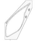 Genuine Mazda Door Weather-strip KD53-59-760D. Fixed Price $73.13.