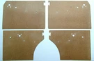Mercedes Ponton W120/W121 Door Panels Cards (1953 - 1961). Fixed Price $99.00.
