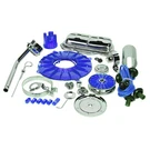Empi 8654 Blue Deluxe Engine Trim Kit - Volkswagen Bugs Ghia Early Vw Bus. Fixed Price $186.94.