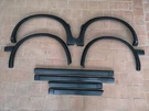 Wheel Well Fender Flare Set Molding Kit 85-89 Vw Jetta Golf MK2 Genuine. Fixed Price $400.00.