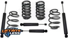 Maxtrac K331134 3" 4" Lowering Kit W/ Shocks. Fixed Price $676.68.