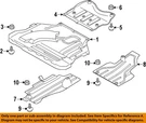 Ford Oem 15-19 Escape Splash Shields-front EJ7Z6P013A. Fixed Price $178.14.
