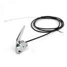 Chrome Latch Release System With Cable And Housing Autoloc AUTARM1 Custom. Fixed Price $94.50.