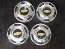 Set Of 4 Vintage 1973 - 1987 Oem Chevy 1/2 Ton Truck Dog Dish. Fixed Price $95.00.