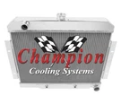 Champion 3 Row Aluminum Radiator For 1970-1985 Jeep Cj Series Chevy Config. Fixed Price $295.97.