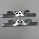 1947-54 Gmc Pickup Truck Emblems Lot Of 2. 2223966. Fixed Price $79.66.