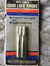Vintage Hollywood Accessories Door Lock Knobs Chrome #430C Gm, Ford Mopar. Fixed Price $19.99.
