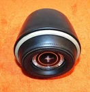1967 Mustang Fastback Cpe Convertible Orig Black Steering Wheel Horn Button Pad. Fixed Price $119.00.