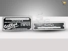 Willys / Jeep - Vehicle Serial Number Data Patents Plate Chrome Fit For. Fixed Price $15.00.