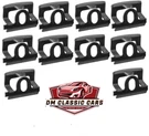 1965-72 Windshield Rear Window Reveal Trim Molding Clips For Chrysler Dodge (10). Fixed Price $16.98.
