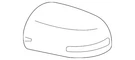 Genuine Mitsubishi Cover Door Mirror Otr L 7632B765. Fixed Price $61.37.