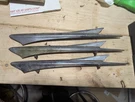 57 58 Dodge Lance Hood Emblem Ornament Spear 1754502 ( 3 Total). Fixed Price $65.00.