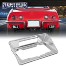 Rear License Plate Bezel Housing Chrome Fit For 1968-1973 Chevrolet Corvette C3. Fixed Price $45.99.
