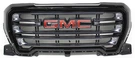 Oem Grille For Gmc Sierra 1500 AT4 Black (gba) 84845835 Deep Scratches. Fixed Price $378.39.