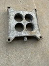 Nos Ford C4OE-9A589-A 1963-69 Mustangs 289 302 351W 4BBL Carb Intake Spacer. Fixed Price $60.00.