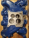1973 Ford 351C Cleveland 4BBL Intake Manifold D3ZE 9425 Aa X 3F8 Cj Mustang Brl. Fixed Price $288.00.