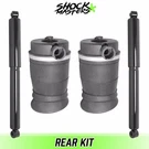 Rear Springs Gas Shock Absorbers Pair For 1998-2002 Lincoln Navigator 4WD. Fixed Price $124.97.