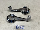 Oem 1964-1966 Ford Thunderbird Vert Quarter Window Crank Handles Set B32-27. Fixed Price $41.21.