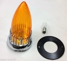 1959 Cadillac Tail Light Park Lamp Amber Lens Flat Flush Mount Bezel. Fixed Price $40.95.