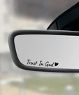 Scuari 4PCS Stickers,cars Decals,car Accessories Trust In God Black. Fixed Price $9.00.