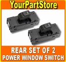 Left & Right Rear Set Lectric Power Door Window Control Switches For H3. Fixed Price $38.50.