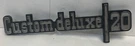 Used Oem Gm 1973-1975 Chevrolet 20 Pickup Truck Emblem/badge With Pins (SC15). Fixed Price $59.95.